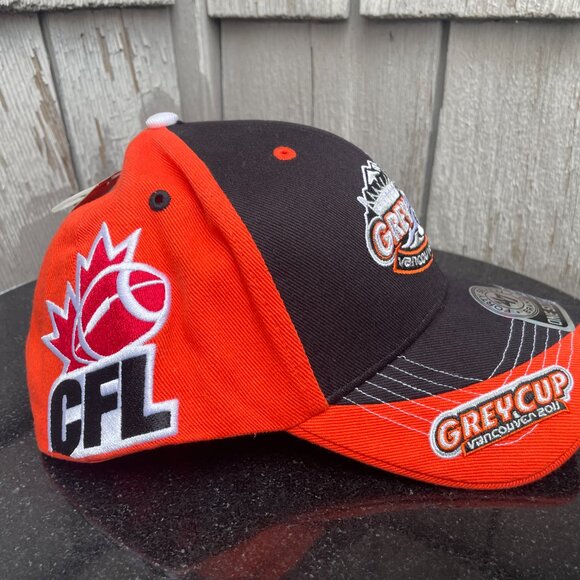 Grey Cup Vancouver 2011 Baseball Hat CFL 47 Brand New Tags - Picture 4 of 6